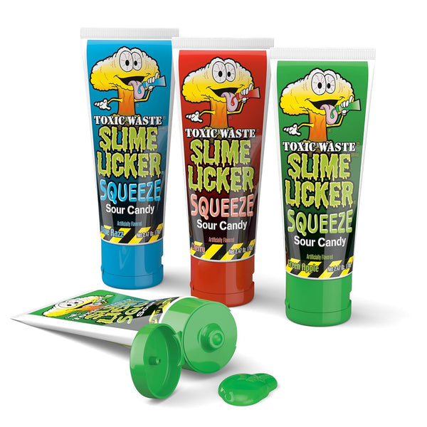 TOXIC WASTE - Slime Licker Squeeze - Sour Squeeze Slime Candy