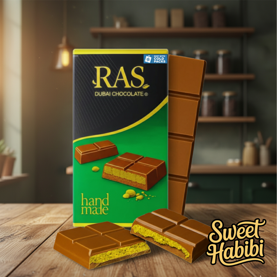 RAS Dubai Chocolate Bar 95g