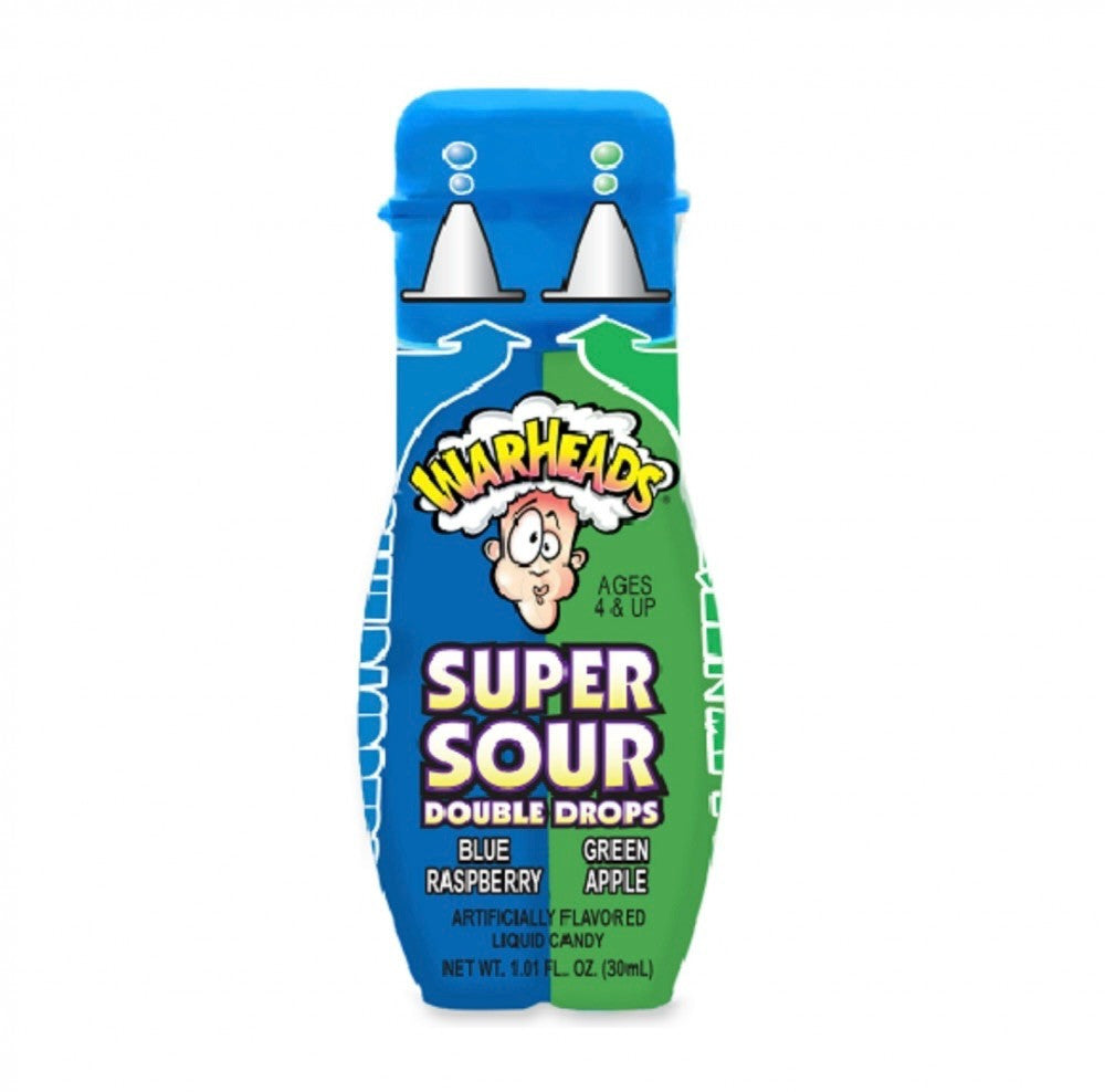 WARHEADS Super Sour Double Drops - Liquid Sour Candy